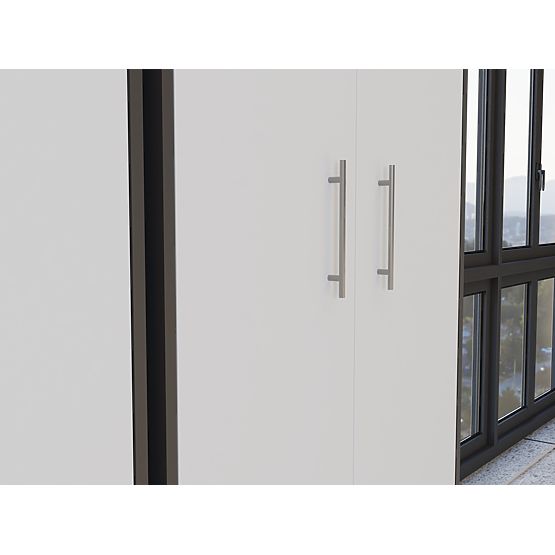 Scaffale Oliv 2D ANTRACITE BIANCO