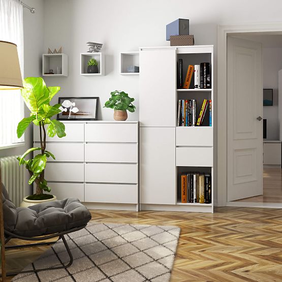 SCAFFALE R15 R80 1D 2SZ CLP PK BIANCO