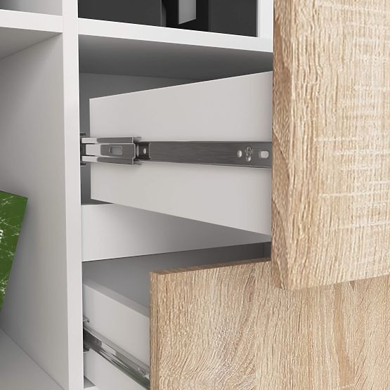 SCAFFALE R15 R80 1D 2SZ CLP PK BIANCO / SONOMA