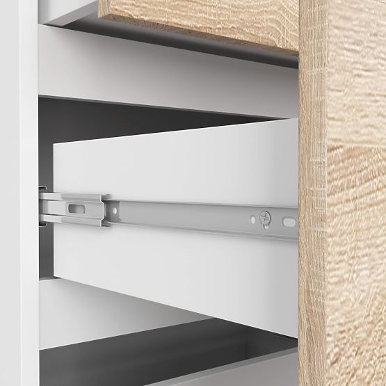 SCAFFALE R60 3SZ 2P CLP PK BIANCO / SONOMA