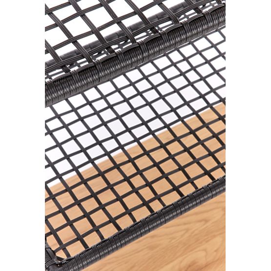 Scaffale REG-21 - rovere dorato/nero