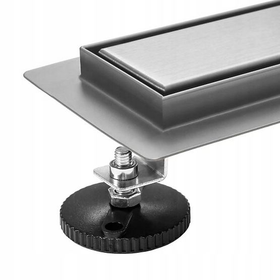 Scarico lineare REA NEOX PRO Acciaio spazzolato 50