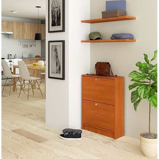 Scarpiera 2 ante a ribalta 60 cm - ontano