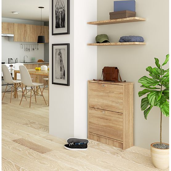 SCARPIERA 2 ANTE A RIBALTA ROVERE SONOMA