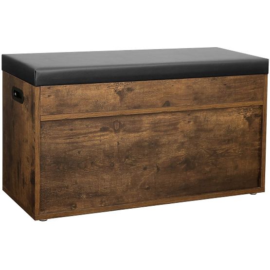 Scarpiera con panca LOFT in legno