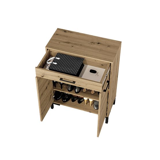 Scarpiera Nevio - rovere artigianale