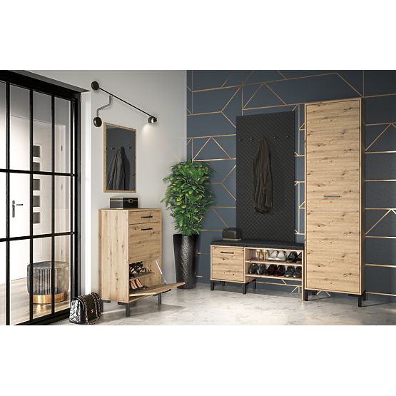 Scarpiera Nevio - rovere artigianale