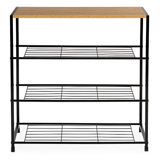 Scarpiera scaffale ripiano libreria loft 3 livelli