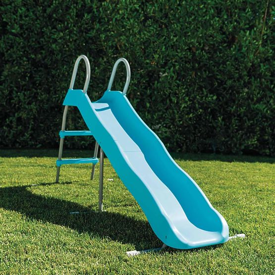 Scivolo da giardino per bambini 183 cm acciaio plastica INTEX 44106