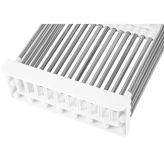 Scolapiatti asciugatrice per verdure ORDOS bianco per lavello