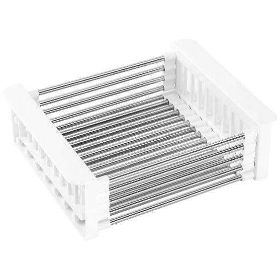 Scolapiatti asciugatrice per verdure ORDOS bianco per lavello