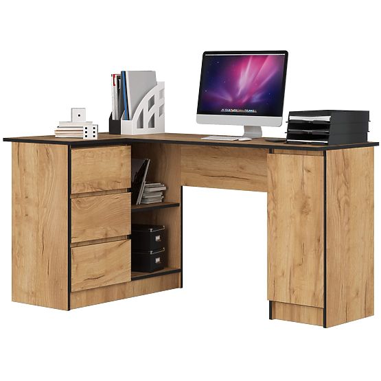 SCRIVANIA ANGOLARE B20 CLP SINISTRA PK ROVERE CRAFT