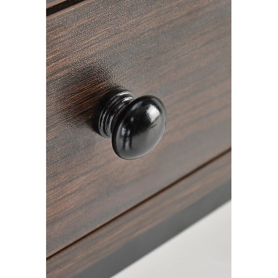 Scrivania B46 noce/nera (1p=1pz)