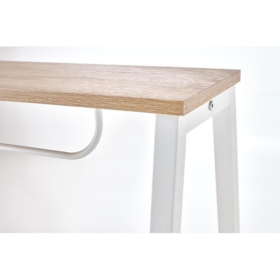 Scrivania B48 rovere sonoma / bianco