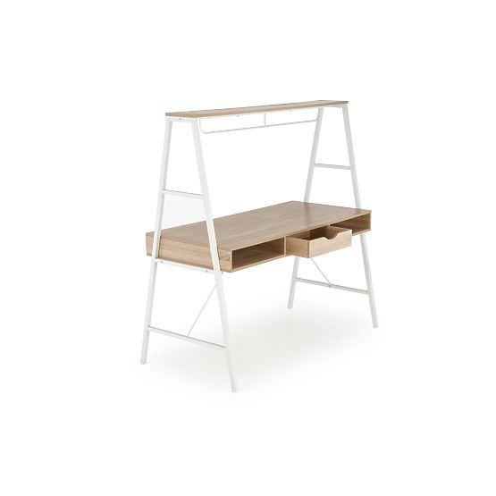 Scrivania B48 rovere sonoma / bianco