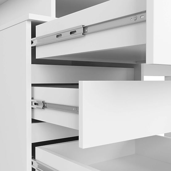 SCRIVANIA CLP 135cm PK BIANCA