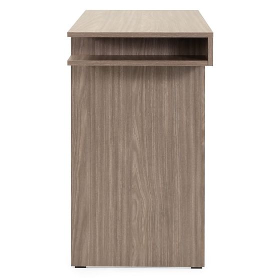 Scrivania/console con cassetto Kanso, rovere perlato