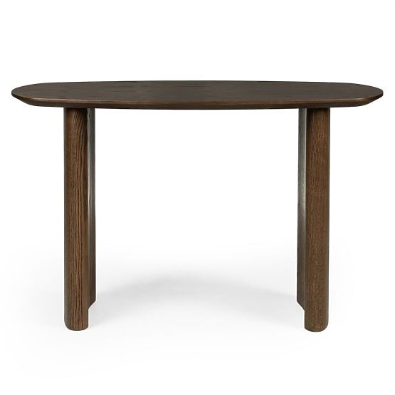 Scrivania/console Oriento 120 cm, rovere scuro