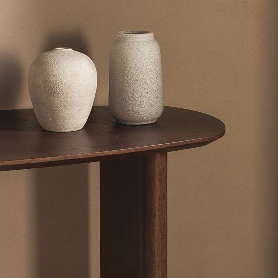 Scrivania/console Oriento 120 cm, rovere scuro