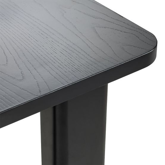 Scrivania/Consolle Lichi 120 cm, nero, archi