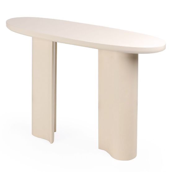 Scrivania/Consolle Puro 120 cm, beige chiaro, lucida