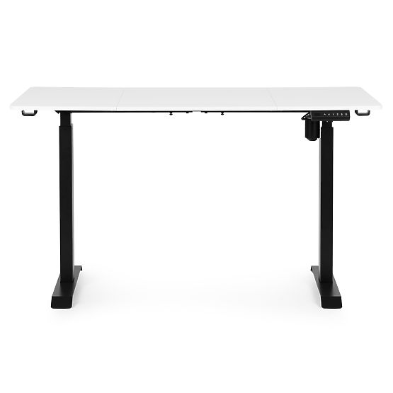 Scrivania elettrica regolabile 140x70 cm, altezza regolabile 76-121 cm ModernHome
