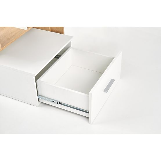 Scrivania GROSSO - rovere dorato / bianco