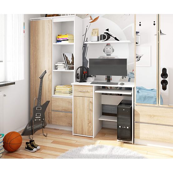 SCRIVANIA JAY PK BIANCO / SONOMA