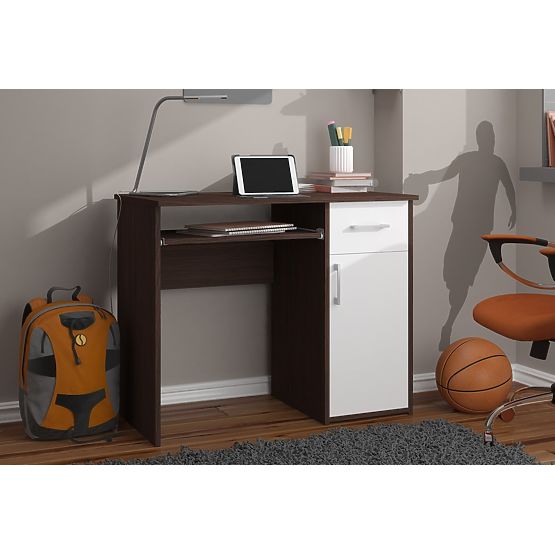 SCRIVANIA PIN WENGE / BIANCO