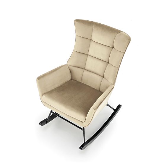 Sedia a dondolo BAZALTO - beige