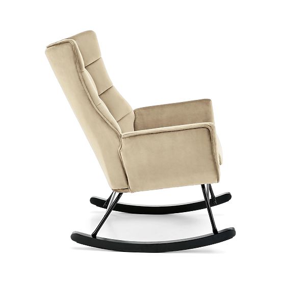 Sedia a dondolo BAZALTO - beige