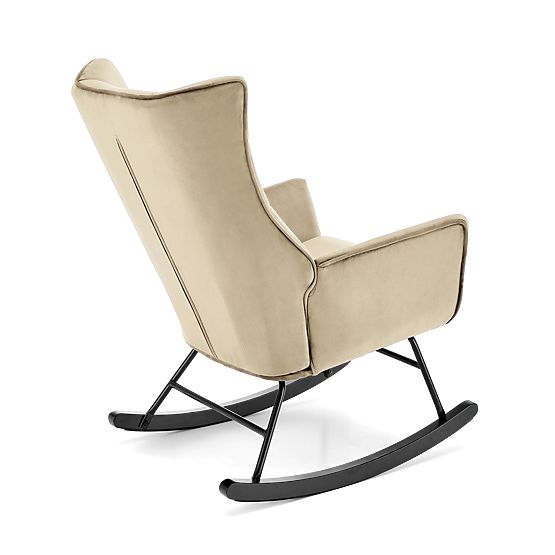 Sedia a dondolo BAZALTO - beige