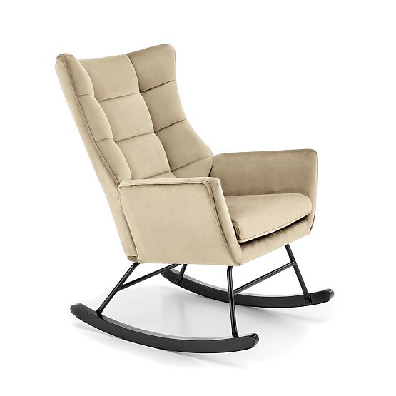 Sedia a dondolo BAZALTO - beige