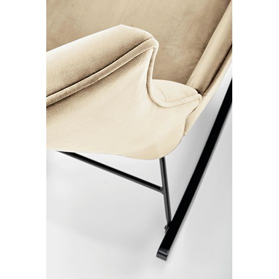 Sedia a dondolo BAZALTO - beige