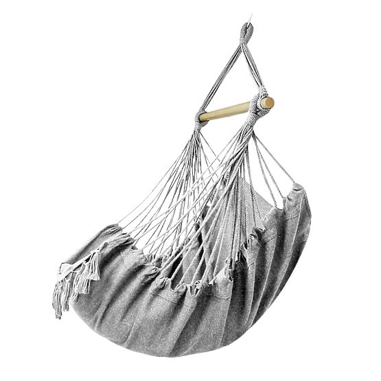 Sedia a dondolo brasiliana BAHIO grigia