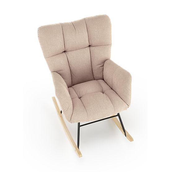 Sedia a dondolo VASCO - beige