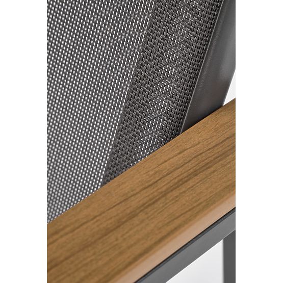 Sedia a dondolo Zlatan - grigia