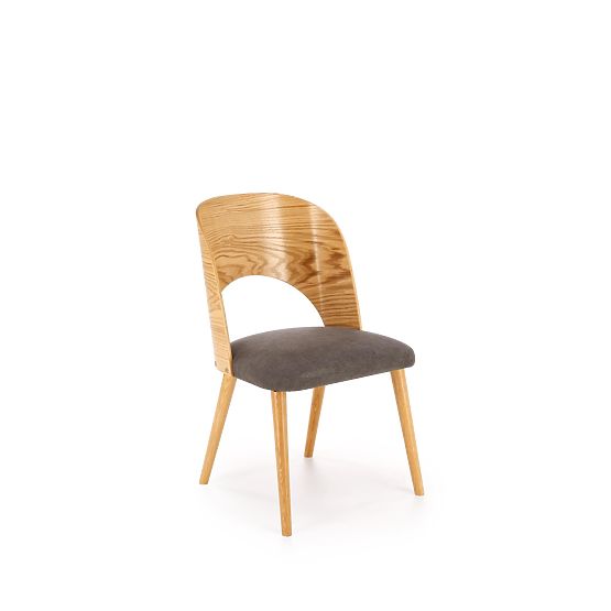 Sedia CADIZ rovere naturale / grigio (1p=2pz)
