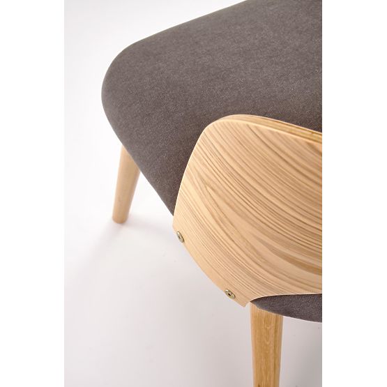 Sedia CADIZ rovere naturale / grigio (1p=2pz)