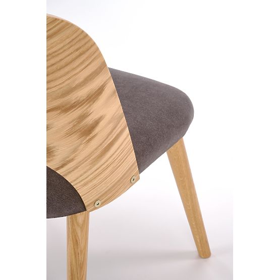 Sedia CADIZ rovere naturale / grigio (1p=2pz)