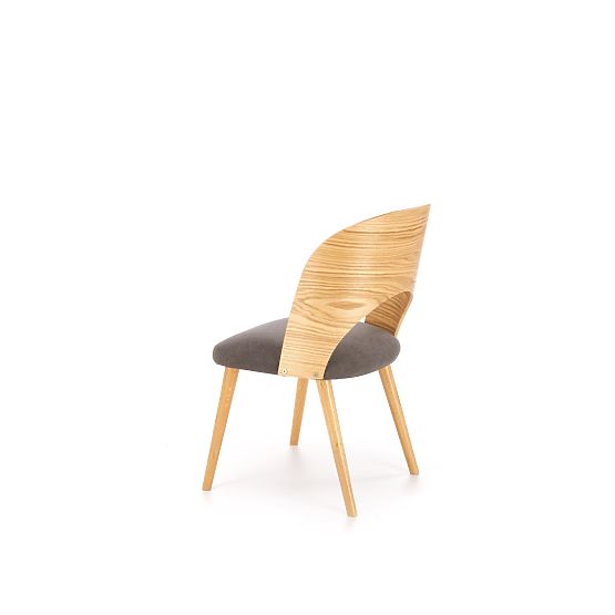 Sedia CADIZ rovere naturale / grigio (1p=2pz)