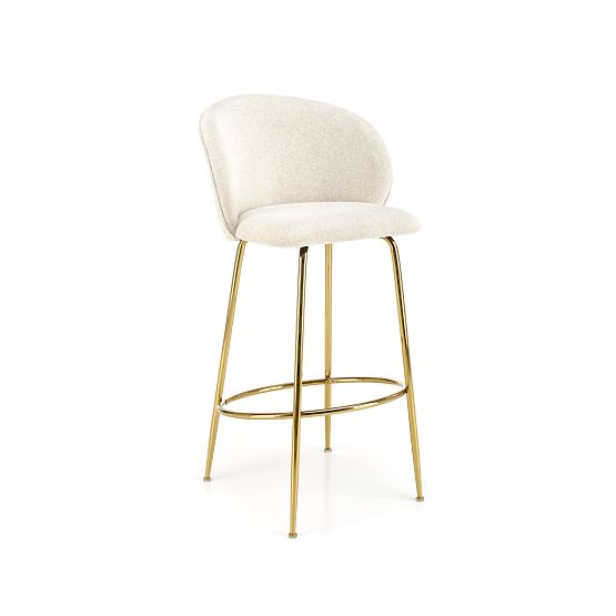 Sedia da bar H116 crema/oro (1p=2ks)