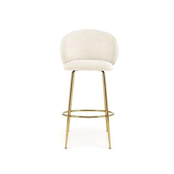 Sedia da bar H116 crema/oro (1p=2ks)