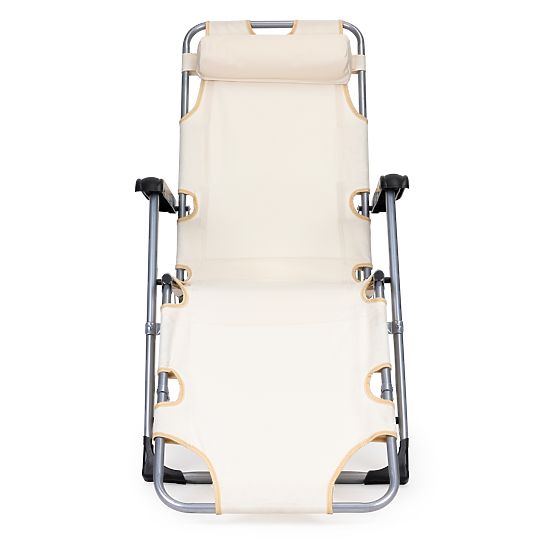 Sedia da giardino pieghevole 2 in 1