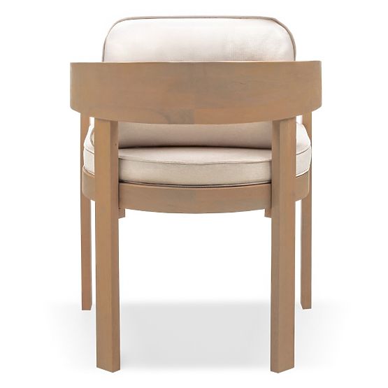 Sedia da giardino Satori in legno di acacia FSC, effetto teak, beige