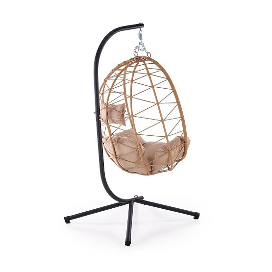 Sedia da giardino SNAKE, naturale / beige