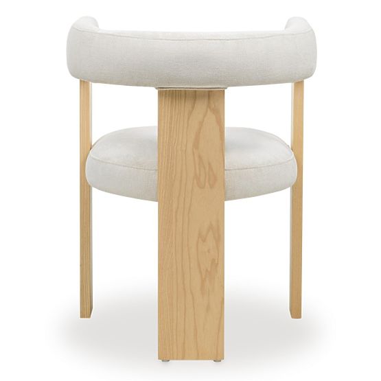 Sedia da pranzo Bali, beige/frassino