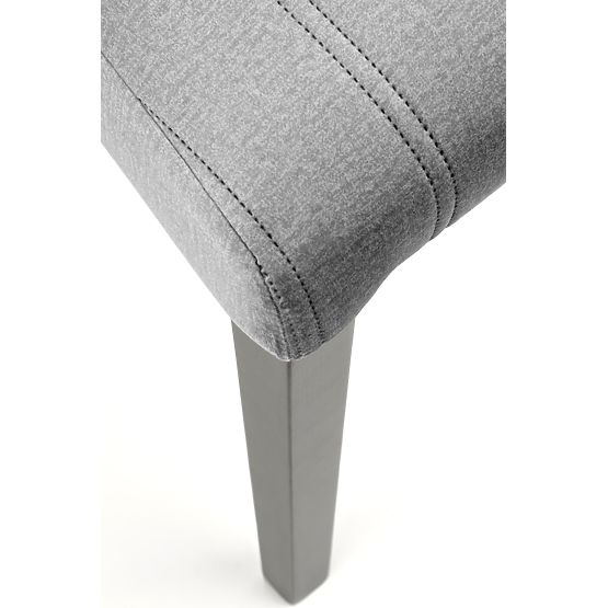 Sedia da pranzo DIEGO 2 - grigio chiaro/nero