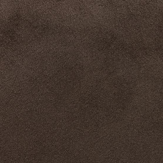 Sedia da pranzo Granda, cioccolato/espresso, velluto