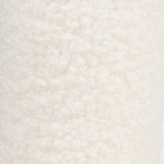 Sedia da pranzo Ivo, ecru, bouclé